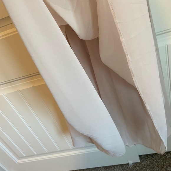 BHLDN Anthropolgie Eva blush taupe Maxi Dress size small - Picture 7 of 12